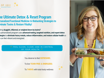 Wellness Session Packages: The Ultimate Detox & Reset Program with Dr. LuLu