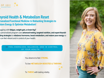 Wellness Session Packages: Thyroid Health & Metabolism Reset with Dr. LuLu