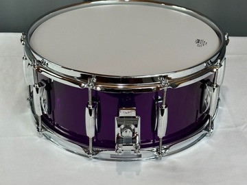 Selling with online payment: Purple Acrylic Snare Drum SD14x6-P