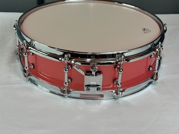 Selling with online payment: Pink Acrylic Piccolo Drum SD14x4-PK