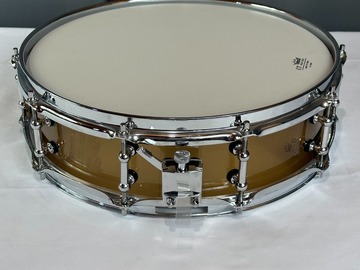 Selling with online payment: Smoke Gray Acrylic Piccolo Drum SD14x4-SG