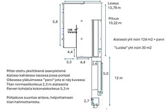 Renting out: Työtila/varasto N10, Vallilassa omalla sisäänkäynnillä 