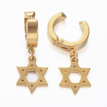20 Pairs 304 Stainless Steel Clip-on Earrings