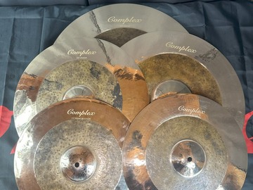 Selling with online payment: Omete Complex Series Cymbals - 5 Pack