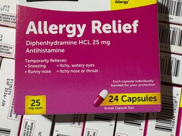 Bulk Lots: 74 Boxes DG Health Allergy Relief
