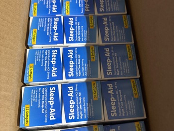 Bulk Lots: 63 Bottles NEW DG Health Sleep Aid Softgels