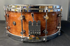 Selling with online payment: Bubinga Wood Snare Drum Concert M1