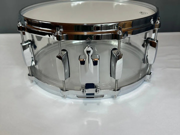 Selling with online payment: Clear Seamless Acrylic 14"x6" -Snare Drum CA14-6SD