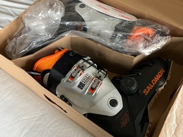 Winter sports: Brand new box fresh Salomon Shift Alpha Freeride boots RRP £558
