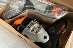 Winter sports: Brand new box fresh Salomon Shift Alpha Freeride boots RRP £558