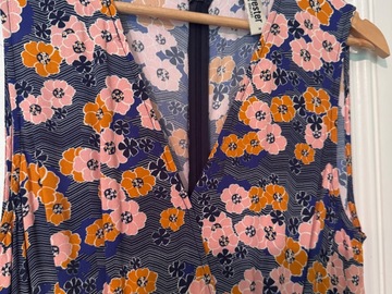 Selling: Flowered Jumpsuit Medium