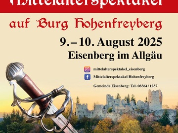 Tidsbeställning: Mittelalterspektakel Hohenfreyberg 2025