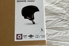 Winter sports: Brand New Salomon Brigade Index Helmet Large rrp £110