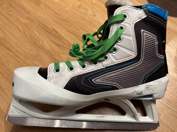 Verkaufen mit Online-Zahlungen: Goalie-Schlittschuh Bauer Reactor 5000 Junior
