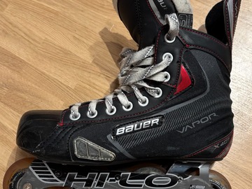 Verkaufen mit Online-Zahlungen: BAUER JUNIOR Vapor X40R Inline Hockey Skates  