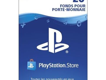 Vente: Carte PlayStation (20€)