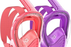 Bulk Lots: QingSong Kids Snorkel Mask Full Face, Snorkeling Set with Camera 