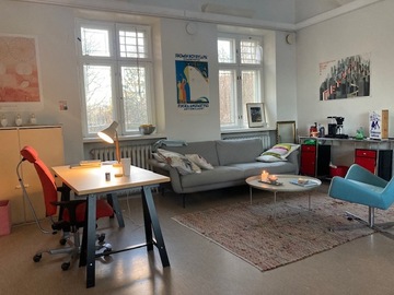 Renting out: Pöytäpaikka ateljeehuoneessa Lapinlahdessa, Helsinki