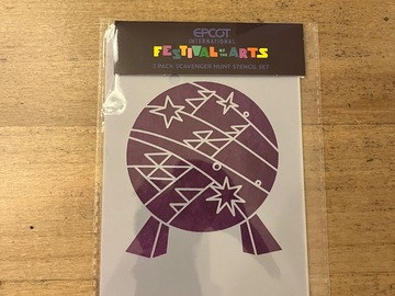 Selling with online payment: 2025 Festival of the Arts Figment Scavenger hunt stencil