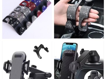 Bulk Lots: Car Phone Holders and Headrest Hangers for Car Decoration