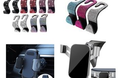 Bulk Lots: Car Phone Holders and Headrest Hangers for Car Decoration