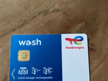 Vente: Carte Total Wash (126€)