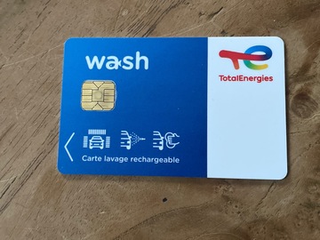 Vente: Carte de lavage Total Wash (166€)