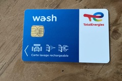 Vente: Carte de lavage Total Wash (166€)