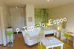 Annetaan vuokralle: Furnished top floor 33m² studio+10m² balcony near Aalto Uni