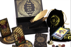 Selling: Gold Foiled Luxury Tarot Card Gift Set