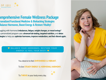Wellness Session Packages: Dr. LuLu’s Comprehensive Female Wellness Package