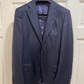 Selling with online payment: Navy Single Breasted Lazio Suit 40L