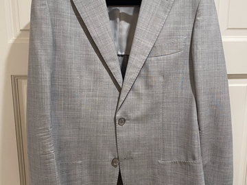 Selling with online payment: Light Grey Havana Suit (size 40)
