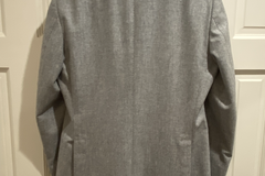 Selling with online payment: Light Grey Circular Wool Havana Blazer (size 40)