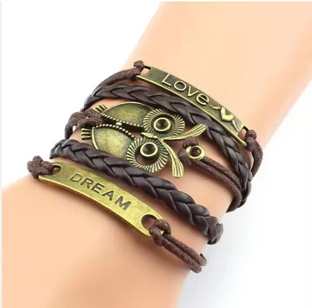 Men's and Women's Elegant & Stylish Leather Bracelets 