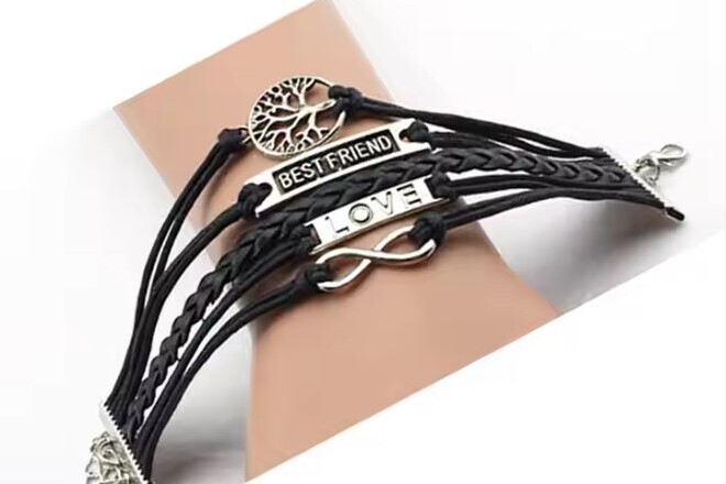 Men's and Women's Elegant & Stylish Leather Bracelets 