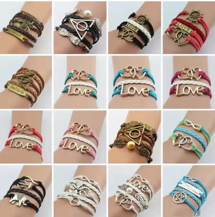 Men's and Women's Elegant & Stylish Leather Bracelets 