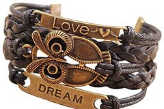 Bulk Lots: Unisex Leather Bracelets 