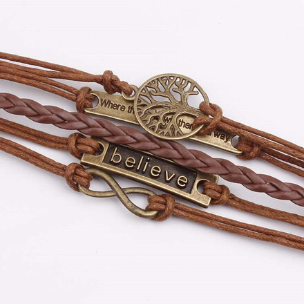 Unisex Leather Bracelets 