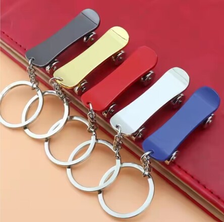All-Purpose Leather, Metal, and Rubber Keychains