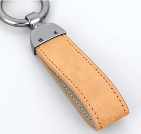 All-Purpose Leather, Metal, and Rubber Keychains