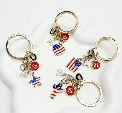 All-Purpose Leather, Metal, and Rubber Keychains