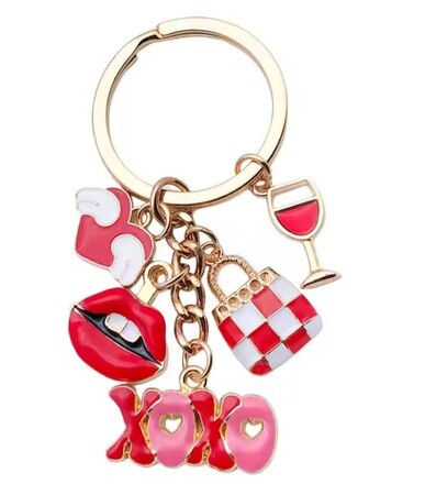 All-Purpose Leather, Metal, and Rubber Keychains