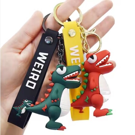 All-Purpose Leather, Metal, and Rubber Keychains