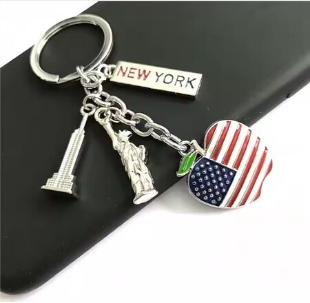 Premium Leather, Metal and Rubber Keychains