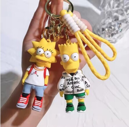 Premium Leather, Metal and Rubber Keychains