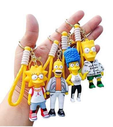 Premium Leather, Metal and Rubber Keychains