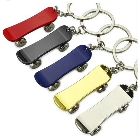 Premium Leather, Metal and Rubber Keychains