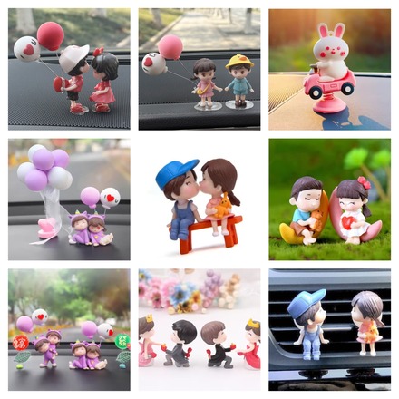  Car Dashboard Decoration Ornaments 