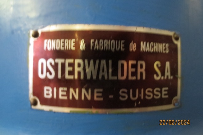 Presse OSTERWALDER (SUISSE)